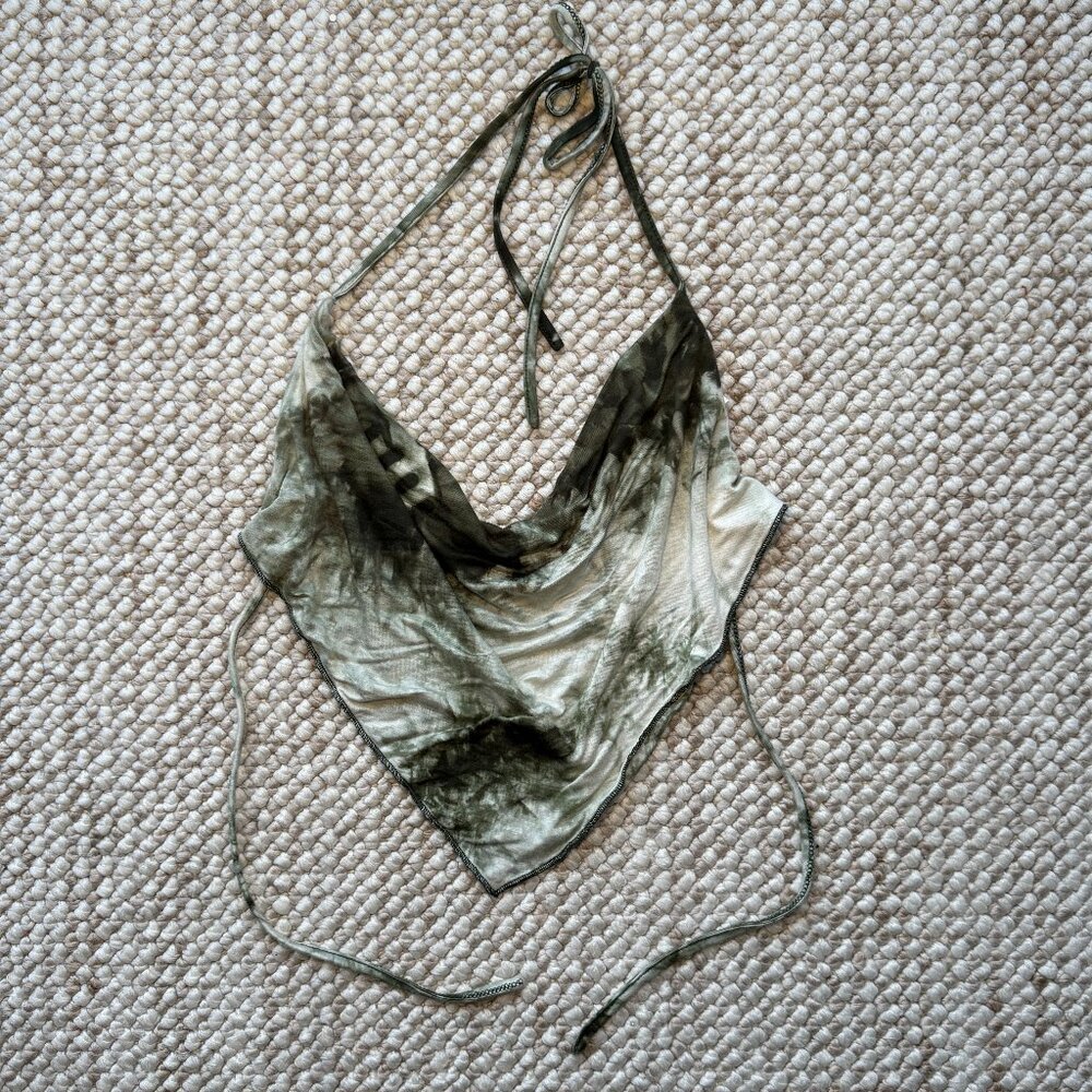 Pacsun Tie Dye Bandana Top